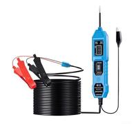 Tester digitale per circuiti automobilistici con prolunga, tester di tensione preciso per analisi della rete di bordo fino a 36 Volt (blu)