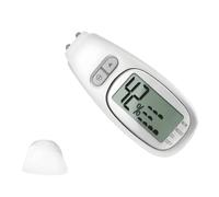 Tester digitale per il viso, portatile, con display LCD, per l'idratazione, l'analisi della morbidezza, con funzione di memoria e custodia protettiva