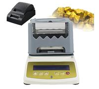 Tester Digitale Per Purezza Dell'oro Densimetro Per Metalli Preziosi Analizzatore Densità Alta Precisione Per Apparecchiature Industriali Accurate Per Test Purezza Oro Argento Platino(300k+printer)