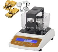 Tester Digitale Purezza Dell'oro Analizzatore Densità Alta Risoluzione 0,01g/cm³ For Oro Argento Verificatore Elettronico Autenticità Metalli Preziosi For Gioiellieri Banchi Pegni Raffinatori(Xf120k)