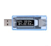 Tester digitale USB di potenza e misuratore di corrente di tensione per il monitoraggio in tempo reale delle prestazioni di ricarica su telefoni portatili e altri dispositivi compatibili display con