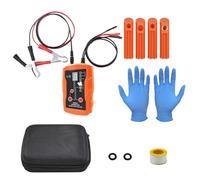 Tester e detergente per iniettori di carburante, tester e set di pulizia - Set di riparazione compatto per la pulizia e il controllo di impianti di iniezione con funzione di rimozione per auto