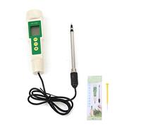 Tester EC TDS CF Portatile con Lettura Rapida e Comoda per Misurazione Salinità del Suolo - Misuratore di umidità e PH per Giardino e Casa, Adatto per Agricoltura e Orticoltura