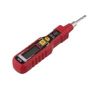 Tester elettrico penna con cacciavite a doppia testa e schermo HD per analisi dei punti di interruzione del circuito 11 V-450 V (rosso)