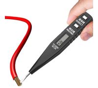 Tester elettrico - Rilevatore di volontà manuale in, strumento multifunzione 2 in 1 con sensore Volt, rilevatore di corrente per lavori domestici | Strumento di coppia alta con indicatore