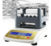 Tester elettronico per purezza dell'oro densimetro per metalli solidi Analizzatore precisione 0,01g per misurazione accurata carati peso specifico oro argento platino metalli preziosi(1200k)