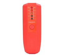 Tester EMF per elettromotrice Rilevatore di radiazioni elettromagnetiche con indicatori LED a colori Misurazione accurata per la protezione della salute di Home Office Materiale (Rossa)