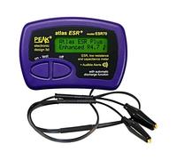 Tester ESR70: componenti elettronici LCD Campo di misura R: 0-40Ω 2,5-3V VELL...