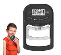 Tester fisso per mani - Compatto Digital Grip Trainer con funzione di memoria, indicatore di resistenza alle mani portatile a batteria, design ergonomico per fitness, terapia, scuola e allenamento a