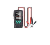 Tester for batteria auto, analizzatore di sistema 12V/24V, display dello stato salute della 50-2000CCA, strumento test diagnostico completo