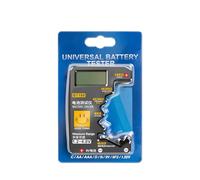 Tester for batterie a bottone BT189 9V NDC AA AAA universale for uso domestico con display LCD, rilevatori di for power bank, strumenti(Black(box))