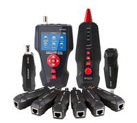 Tester for cavi di rete con display LCD, localizzatore PoE/PING, misura a lunghezza, tester for mappatura, for Ethernet,Preciso