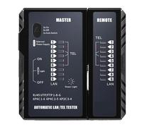 Tester For Cavi Di Rete Continuità Della Linea Telefonica For Diagnostica Rapida Accurata(Black)