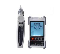 Tester For Cavi Di Rete Display LCD Tracciamento Analogici Ricerca Digitale Test POE Accoppiamento Cavi Mappatura Lunghezza Wiremap Checker Multimetro(ET618 ID Map 7pcs)