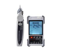 Tester For Cavi Di Rete Display LCD Tracciamento Analogici Ricerca Digitale Test POE Accoppiamento Cavi Mappatura Lunghezza Wiremap Checker Multimetro(ET618)