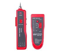 Tester For Cavi Di Rete Internet For Tracciatore Linee Telefoniche Rilevatore Toni Tracciamento Trova Linea Identificazione Precisa Efficace(Red)