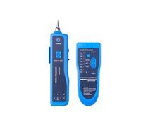 Tester for cavi di rete LAN Cat5 Cat6 RJ45 UTP STP Line Finder Tracker for cavi telefonici Tracer Diagnosi Tono Distanza Tester for cavi Rilevatore di linea(Blauw)