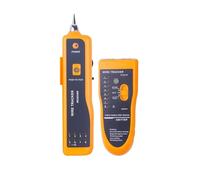 Tester for cavi di rete LAN Cat5 Cat6 RJ45 UTP STP Line Finder Tracker for telefonici Tracer Diagnosi Tono Distanza for Prove di trasmissione(Yellow)