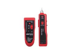 Tester for cavi di rete LAN, localizzatore di cavi telefonici, rilevatore di toni for STP, UTP, Cat5, Cat6, RJ45, RJ11, rilevatore di linee Rilevatore di linea(Rot)