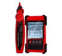 Tester For Cavi Di Rete Multimetro Test Traccia Cavo LAN Lunghezza Misurazione Sensibilità Tracciante Linea Regolabile Identificazione Accurata(ET618PRO)