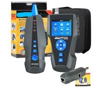Tester for cavi di rete NF-8601S, anti-interferenza, localizzatore, tester PING, RJ45 RJ11, misuratore lunghezza, strumenti