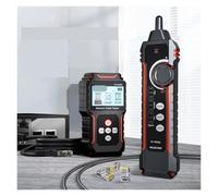 Tester for cavi di rete, tracciamento cavi Cat5 Cat6, tester PoE, rilevamento lunghezza, test di continuità con lampada NCV,Test rapidi