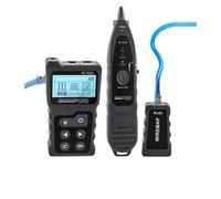 Tester for cavi Internet host ricevitore con display LCD, strumento di rete UTP RJ45 for la misurazione a lunghezza Prove di trasmissione