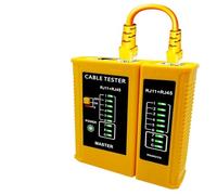 Tester for cavi LAN RJ45 RJ11 RJ12 CAT5 UTP for di rete for Strumento Riparazione reti(Black)