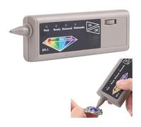 Tester for diamanti, rilevatore di pietre preziose professionale for gioiellieri, penna tester 2 in 1 for diamanti e moissanite, penna tester for diamanti ad alta precisione, strumento da gioielliere