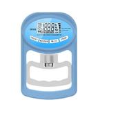 Tester for la forza della presa del dinamometro digitale da 396 libbre/180 kg con schermo LCD for l'allenamento dell'avambraccio e sollevamento pesi potenza delle dita(B-Blue)