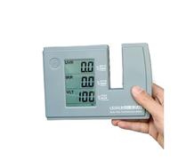 Tester for pellicole solari LS101 Dispositivo di misurazione a tinta for finestre da 20 mm Misurazione o spessore Funzionamento semplice UV 365nm e IR 940nm VLT Stick, Misuratore UV