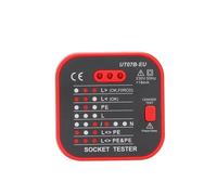 Tester for prese di corrente UT07 Pro Detector Circuito del filo di terra neutro Controllo della polarità della spina di fase(UT07B-EU)