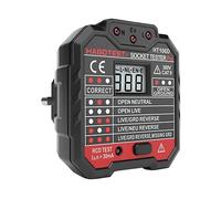 TESTER HABOTEST PER PRESE ELETTRICHE HT106D con schermo LCD retroilluminato e prova RCD