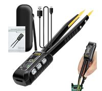 Tester intelligente CMS Tester di componenti intelligenti - Tester per pinzette digitali SMD - Riconoscimento di componenti per analizzatori di componenti ad alta precisione con display per d