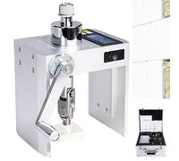 Tester Intelligente da 10 kN per la Forza di Adesione delle Piastrelle, Strumento Professionale per Test di Trazione su Vernici, Meccanismo Idraulico Integrato, Funzione di Mantenimento