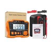 Tester Isolamento Digitale Mh10 Display Lcd Arancione