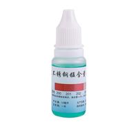 Tester liquido per acciaio inossidabile, 12 ml, agente di prova portatile, soluzione di prova per metalli per acciaio inossidabile, liquido di prova accurato, fluido di verifica 'acciaio