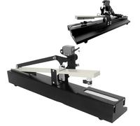 Tester manuale di solidità del colore, design a doppio cuscinetto per test di sfregamento a secco e bagnato, Crockmeter conforme AATCC per valutare la solidità del colore del tessuto