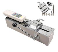 Tester manuale orizzontale della forza di spinta di tiraggio, tester digitale del calibro della forza, capacità 500N, ideale per uso educativo Ricerca scientifica valutazione controllo qualità test di