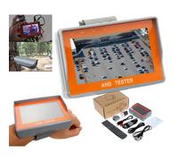 TESTER MONITOR TFT 4,3" TELECAMERE AHD DA POLSO BATTERIA INTERNA USCITA 12V UTP