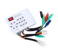 Tester Motore Brushless, Diagnostica Controller Fase Hall, Rilevatore Guasti per Scooter e Bici Elettriche, Controllo Freno e Autocontrollo, Portatile a Batteria 9V, Manuale Tecnico Incluso