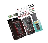 Tester multifunzione 2 in 1 per transistor con scheda di prova Rilevamenti NCV per lavori elettrici Misuratore di capacità