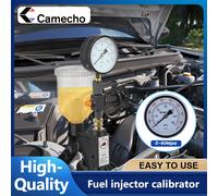 Tester multifunzione di pressione dell'iniettore diesel Doppia barra di lettura/base montabile con manometro PSI con filtro