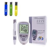 Tester Multifunzione Per Glucosio, Misuratore Di Colesterolo Totale Per Glucosio, Acido Urico 3 In 1, 50 Zuccheri Nel Sangue, 25 Acido Urico, 10 Colesterolo, Memorizzazione 300 Set Di Dati, Kit Per Te