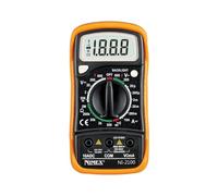 Tester Multimetro digitale 3,5 digit Nimex NI2100 - Funzioni: tensione DC, tensione AC, corrente DC, resistenza, prova diodi, test di continuità