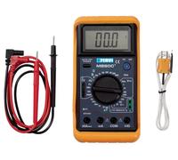 Tester Multimetro Digitale Con sonda Temperatura e Custodia Fervi Art.T050