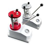 Tester Orologio Tester Impermeabilità Orologio, Macchina per Testare la Pressione 6 Atm, Tester per 2 Casse di Orologi, Kit di Strumenti per Riparazione Silver