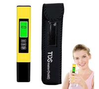 Tester per acqua digitale, tester 4 in 1 preciso per la qualità dell'acqua | Attrezzature di prova per piscina, acquario, acqua dolce, idroponica, casa, campeggio e agricoltura