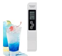 Tester per acqua potabile, contatore , Tester CE di temperatura 'acqua digitale, Strumento portatile, 0-999PPM Dispositivo professionale per piscine acquari