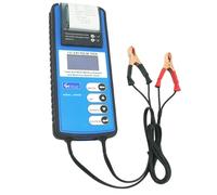 Tester per batteria auto antiurto, analisi in 5 secondi per auto e moto da 12 V/24 V, con capacità e misurazione, attrezzatura diagnostica per officine automobilistiche